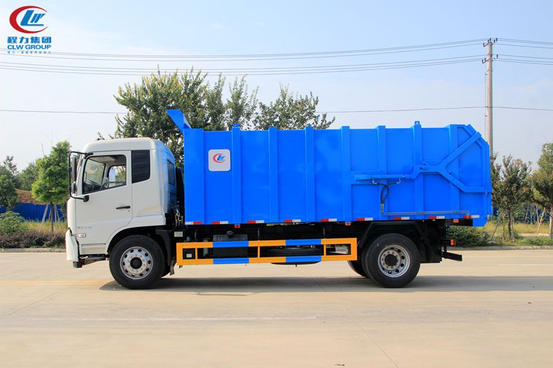 密封無泄露廂式對(duì)接垃圾車