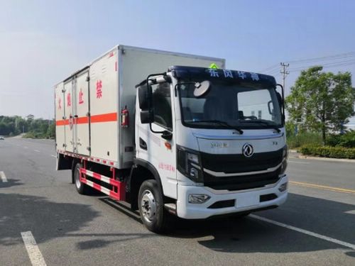 東風(fēng)華神5米2易燃固體廂式運輸車
